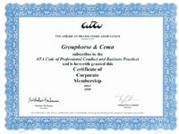 Grouphorse is a member of the American Translators Association (ATA)